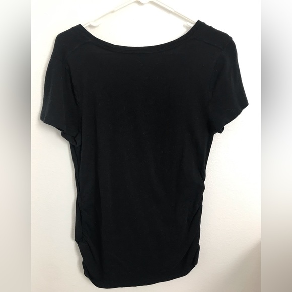 Black Isabel maternity t-shirt (medium) - Picture 2 of 4